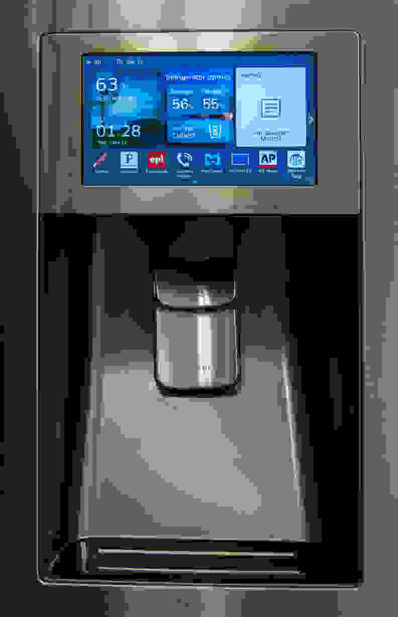 HandsOn With Samsung's New Smart Refrigerator Reviewed